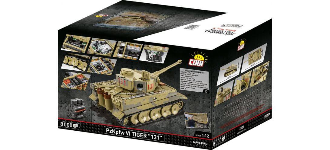 COBI 2801 PzKpfw VI TIGER 131 1:12 EXECUTIVE EDITION