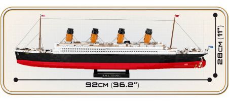 R.M.S. Titanic échelle 1:300 EDITION LIMITEE 3000 PCS