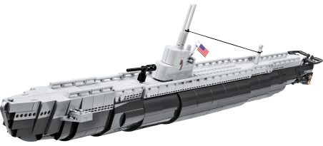 Sous-marin US classe GATO - USS WAHOO/SS-238