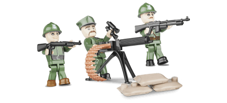 Soldats Polonais - 3 figurines avec accessoires