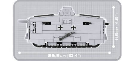 Char allemand STURMPANZERWAGEN A7V