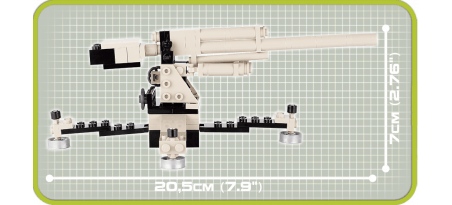 Canon allemand Flak 36/37 88 mm