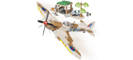 Chasseur Supermarine Spitfire Mk.IX - Aire d’atterrissage du désert