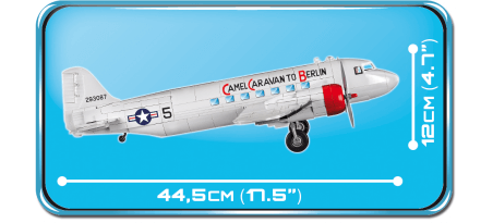 Avion de transport C-47 Skytrain Berlin Airlift