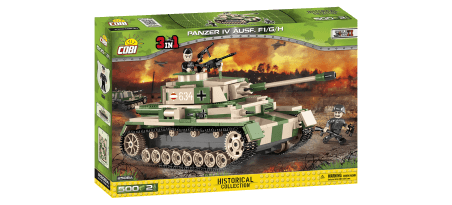 Char allemand PANZER IV AUSF.F1/G/H 3en1