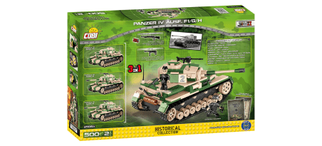 Char allemand PANZER IV AUSF.F1/G/H 3en1