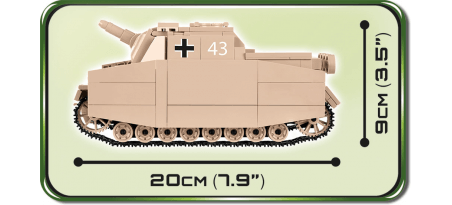 STURMPANZER IV BRUMMBAR 550 KL - COBI-2514