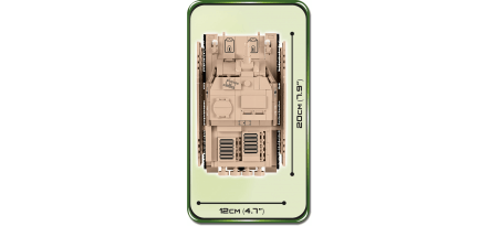 STURMPANZER IV BRUMMBAR 550 KL - COBI-2514