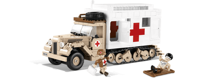 Half-track médical allemand FORD V3000S MAULTIER