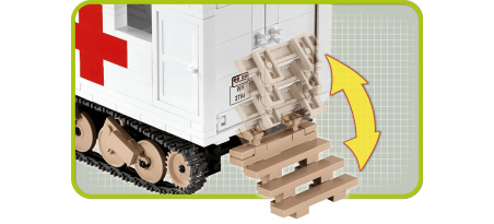 Half-track médical allemand FORD V3000S MAULTIER