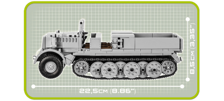 Half-track allemand SK.KFZ 9 FAMO