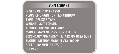 Char A34 COMET WORLD OF TANKS