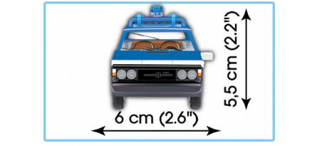 Voiture de police POLONEZ 1500 RADIOWÓZ