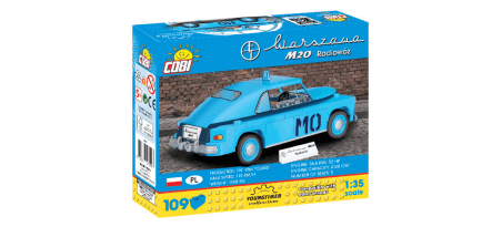 Voiture de police WARSZAWA M20 RADIOWÓZ