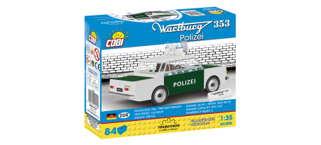 Voiture de police WARTBURG 353 POLIZEI