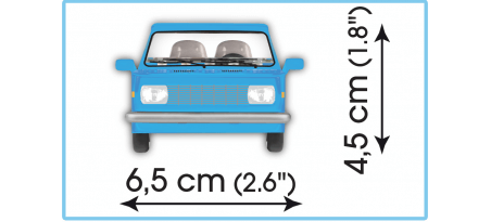 Voiture WARTBURG 353 TOURIST + Caravane