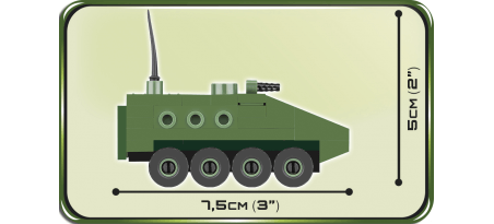 Véhicule de transport d'infanterie M1126 STRYCKER Nano