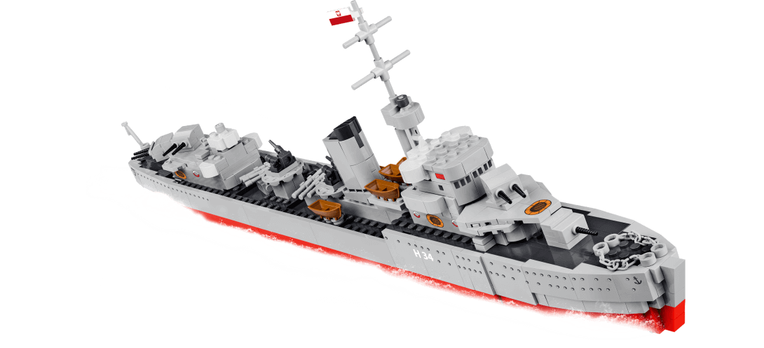 Torpilleur polonais ORP BŁYSKAWICA