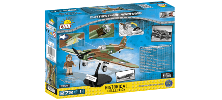 Curtiss P-40E Warhawk - chasseur américain - COBI-5706