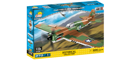 Curtiss P-40E Warhawk - chasseur américain - COBI-5706