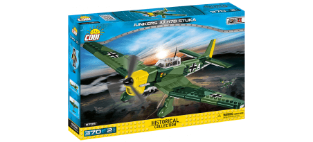 Junkers Ju 87B Stuka - bombardier en piqué allemand - COBI-5705