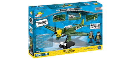 Junkers Ju 87B Stuka - bombardier en piqué allemand - COBI-5705