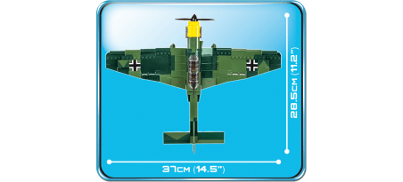 Junkers Ju 87B Stuka - bombardier en piqué allemand - COBI-5705