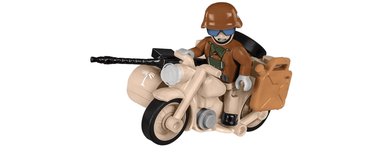 Moto sidecar BMW R75 1942 Afrika Korps - COBI-2397