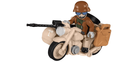 Moto sidecar BMW R75 1942 Afrika Korps - COBI-2397