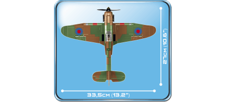 chasseur anglais Hawker Hurricane Mk.I - COBI-5709