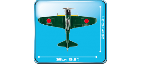 Chasseur japonais Mistubishi A6M5 ZERO - COBI-5712