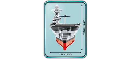 Porte-avions USS ENTERPRISE CV-6 Edition Limitée - COBI-4816