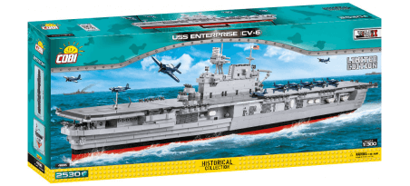 Porte-avions USS ENTERPRISE CV-6 Edition Limitée - COBI-4816