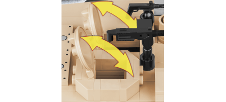 Char de combat US M1A2 Abrams - COBI-2619