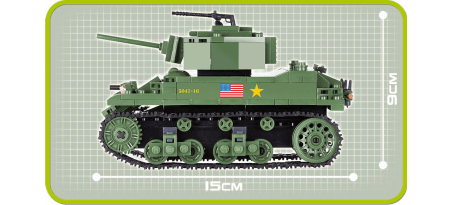 Char léger américain M5A1 STUART VI - COBI-2478