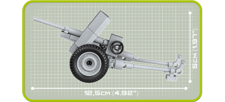 Canon antichar allemand 3.7 cm Pak 36 - COBI-2396