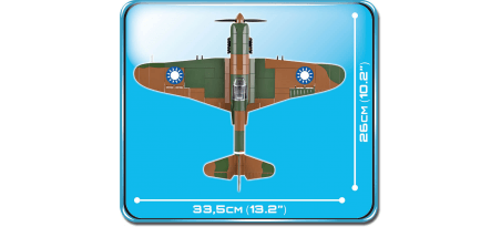 Chasseur américain CURTISS P-40B TOMAHAWK - COBI-5527