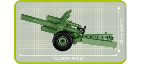 Obusier soviétique 122 mm Howitzer M30 - COBI-2395