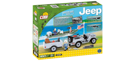 Jeep Willys MB Navy - COBI-24193