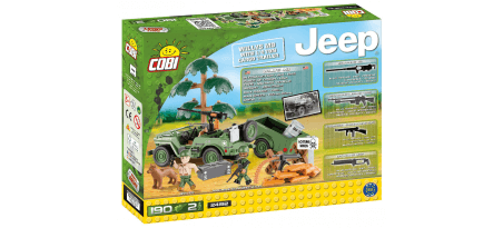 Jeep Willys MB avec remorque - COBI-24192