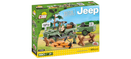 Jeep Willys MB avec remorque - COBI-24192