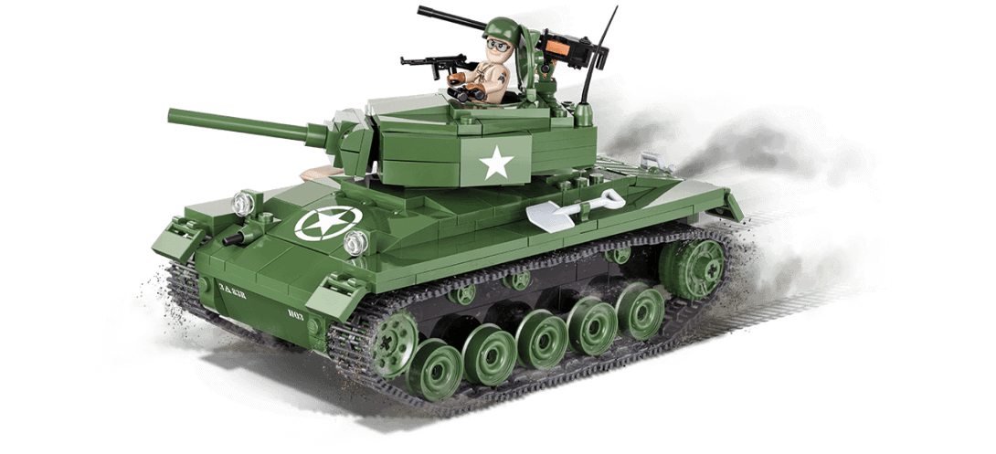 Char léger américain M24 CHAFFEE - COBI-2457