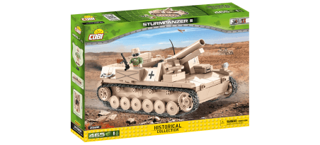 Canon automoteur allemand Sturmpanzer II Afrika Korps - COBI-2528