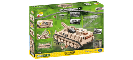 Canon automoteur allemand Sturmpanzer II Afrika Korps - COBI-2528