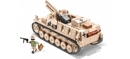 Canon automoteur allemand Sturmpanzer II Afrika Korps - COBI-2528