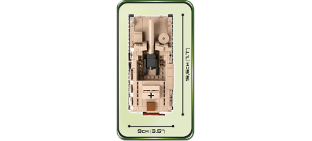 Canon automoteur allemand Sturmpanzer II Afrika Korps - COBI-2528