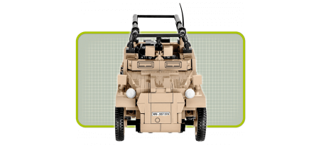 Transport de troupes blindé allemand Sd.Kfz. 250/3 Afrika Korps - COBI-2526