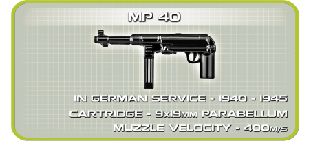 Canon d'assaut allemand Sturmgeschütz III Ausf. D Afrika Korps - COBI-2529