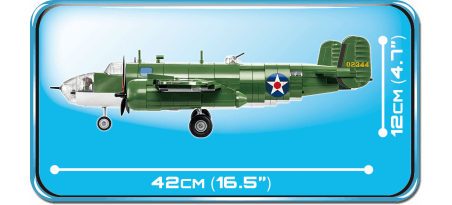 North American B-25B Mitchell - bombardier moyen US - COBI-5713