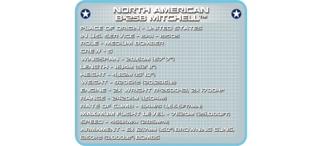 North American B-25B Mitchell - bombardier moyen US - COBI-5713